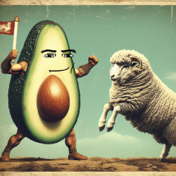 Awacate VS Oveja Simulator