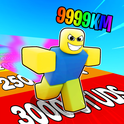 Roblox but every second you get +1 Speed official Roblox game thumbnail