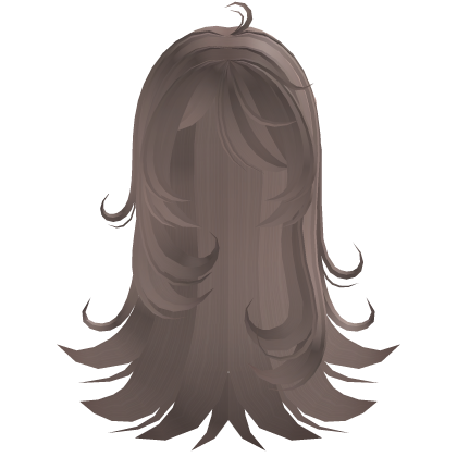 zZz .. brown messy long sleepy princess hair
