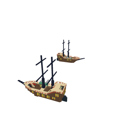 pirate ships(i need regen scrpit for them)