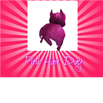 Pink hair day