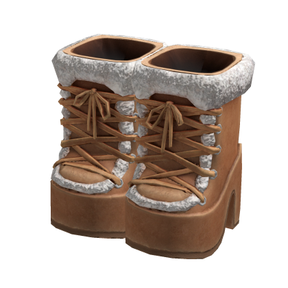 Fur Boots Beige
