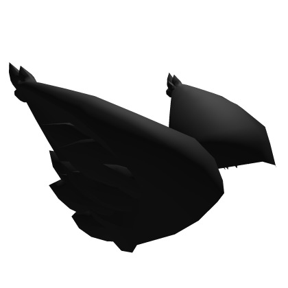 Protogen Ears | Black PBR Roblox item