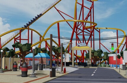 [V2] Wonder Woman Roller Coaster