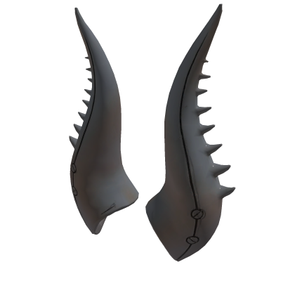 Classic Metal Forged Horns Roblox item