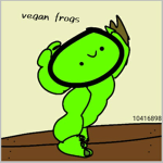 Vegan frogs