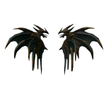 ShadowFlame Wings Gold Lace