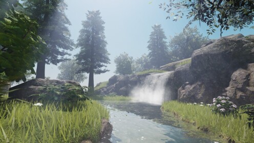 (Showcase) Realistic Floading island