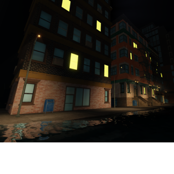 Flooded city: Alleyway
