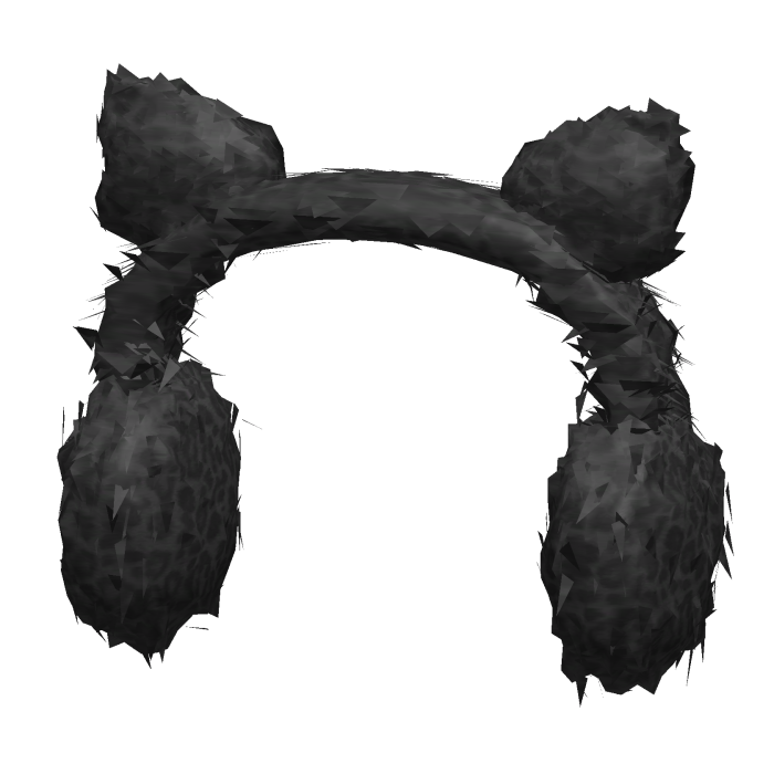 [NEW 🚨] Black Cheetah Print Earmuffs with Ears