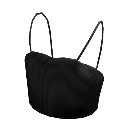 Little Black Fitted Tank Top Undershirt thumbnail
