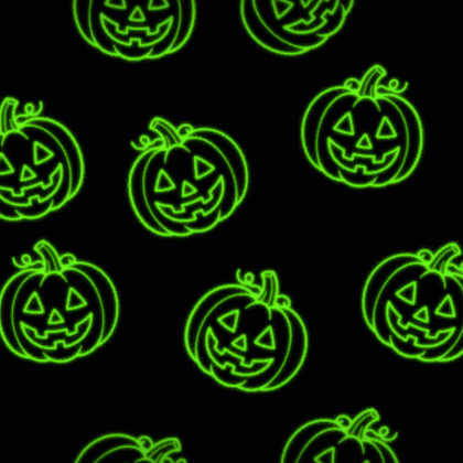 Green Glowing Pumpkin