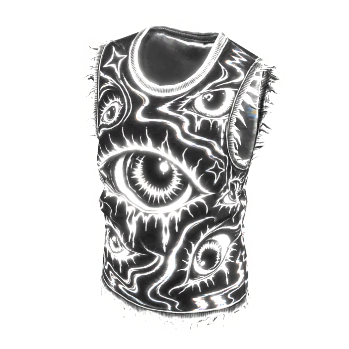 All-Seeing Shredded Tank 👁️ EMISSIVE GLOWING
