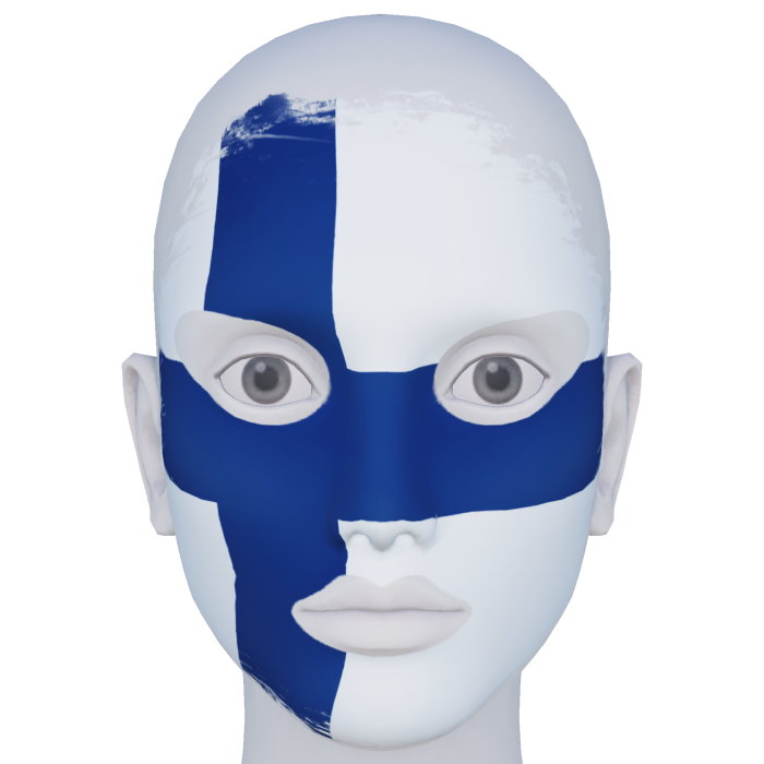 Finland Facepaint