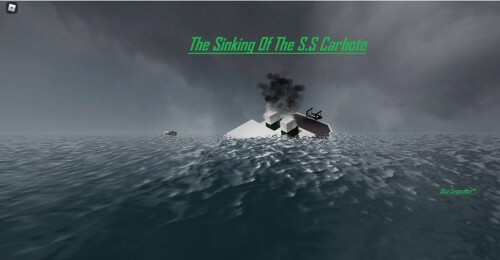 The Sinking Of The S.S Car Bo te