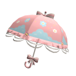 ♾️[⏳] Pink Cute spring bloom umbrella