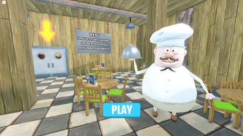 ESCAPE BENNY'S RESTAURANT (SCARY OBBY)