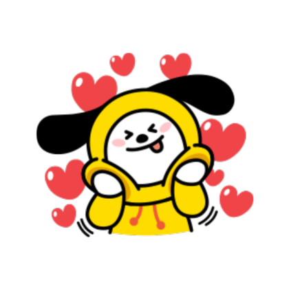 heart chimmy bt21 Roblox decal