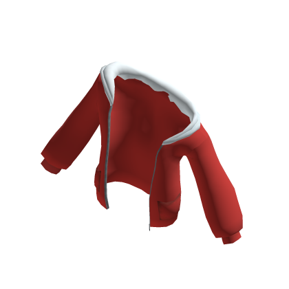 Off-Shoulder Jacket Red