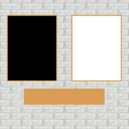 Baldi's Poster template Roblox decal