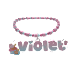 violet ugc necklace