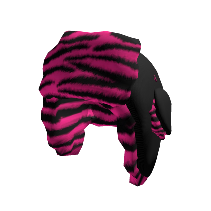 Black/Pink Ushanka Roblox item