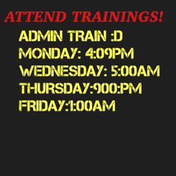Admin Training