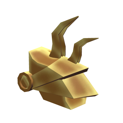 Left Gold Coated Shoulder Guard