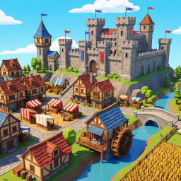 ⚔️ Medieval town tycoon