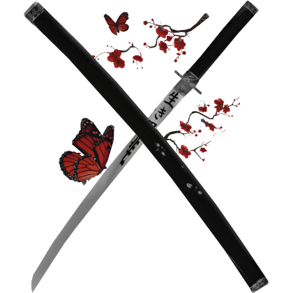 Legendary Sakura Katana | Red Samurai Sword Roblox item