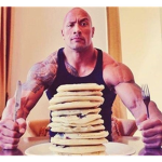 The Rock With Pancakes