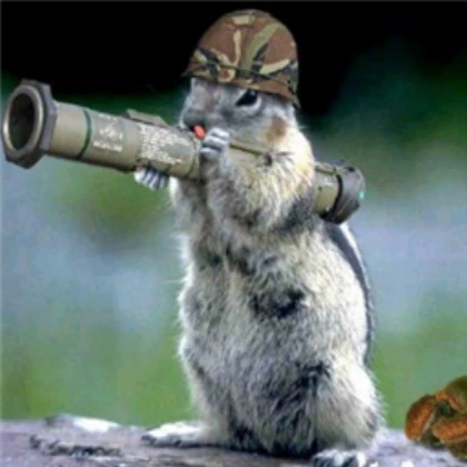 Bazooka squirrel
