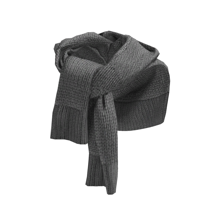 Preppy Tied Knit Shoulder Sweater Grey