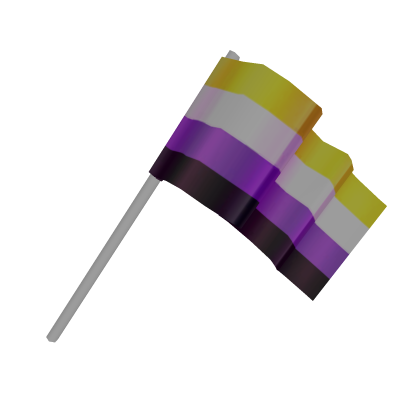 Mini Non Binary Pride Flag