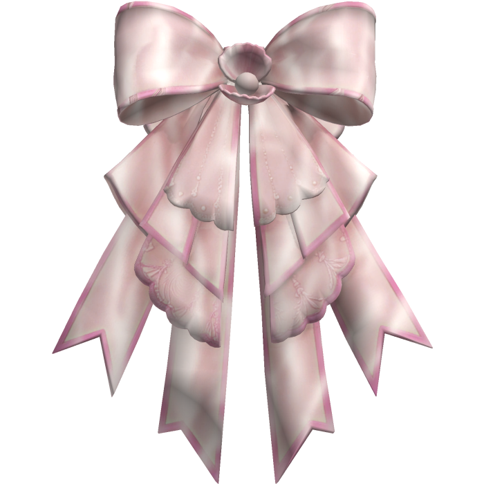 Elegant Pearl Ribbon