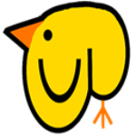 fat out of shape duck
