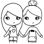 serren and bff