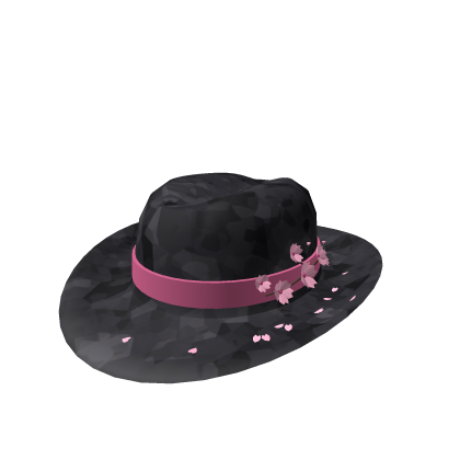 Black Sakura Fedora