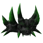 Viridian Cultist Skull Crown