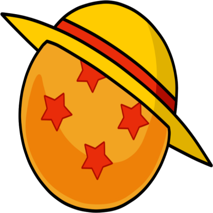 Logo One piece X Dragon Ball Roblox decal