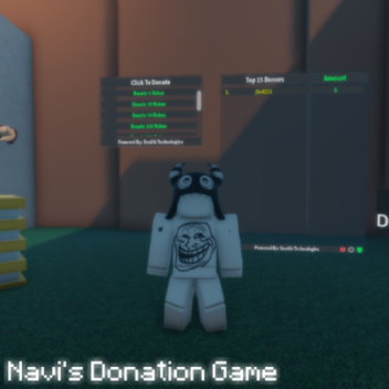 Navi's Donation Game