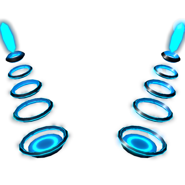 Emissive Alien Ring Horns (Blue)