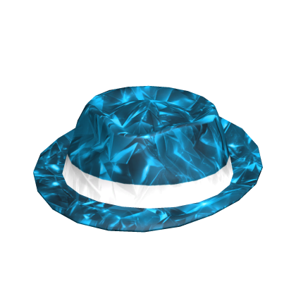 Blue Sparkle Time Fedora
