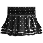 ♡ Pretty Polka Dot Blouse Top in Black & White