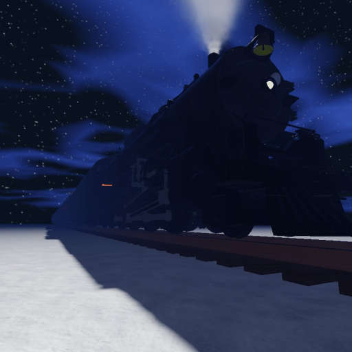The Realistic Polar Express Ice Scene
