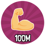 100M 💪Strength!