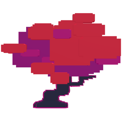 Deltarune Scarlet Red Tree (Egg room)