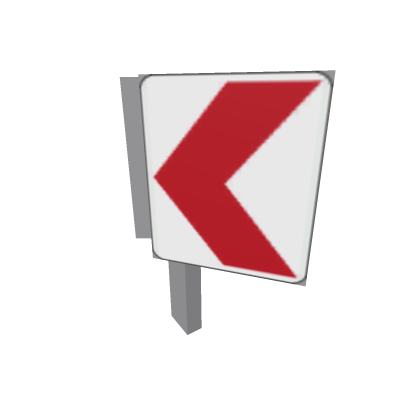 chevron alignment sign