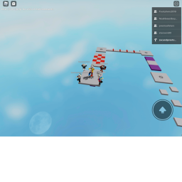 The obby of glory really hard stage in last one