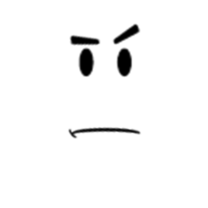 "Not Okay With That" Face Roblox decal